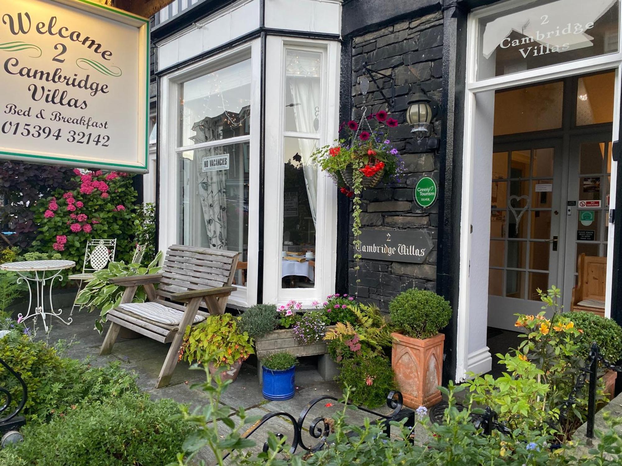 2 Cambridge Villas B & B アンブルサイド エクステリア 写真